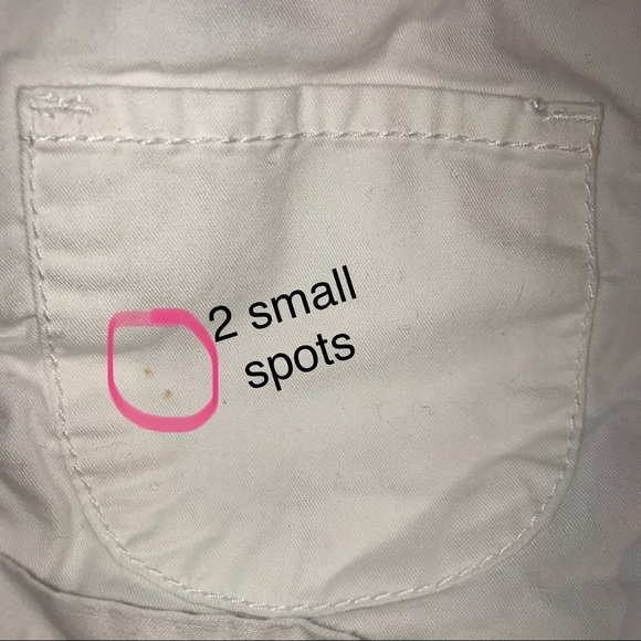 OSH KOSH B’GOSH WHITE OVERALL SHORTS 9 M - Picture 10 of 12